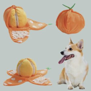 Jouet en peluche mandarine